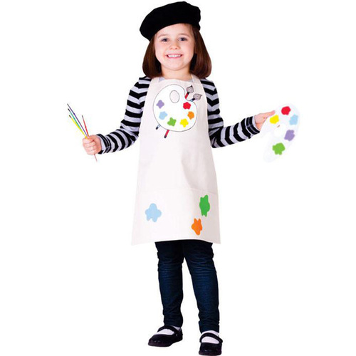 Children's painter cosplay suit professional dress uniform party stage role-playing costume performance costume