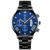 DIJANES Fashionable quartz men's watch stainless steel, calendar, wholesale