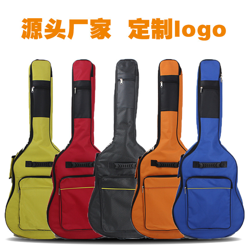41 inch cotton guitar bag thickened 39 inch 38 inch folk shoulder 36 inch guitar bag factory wholesale printing LOGO