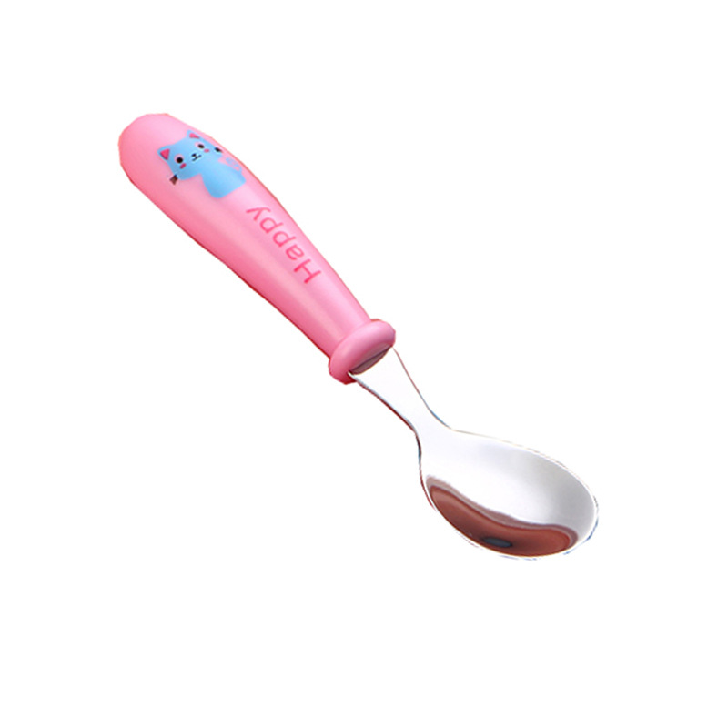 푸른 고양이-핑크 큰 숟가락