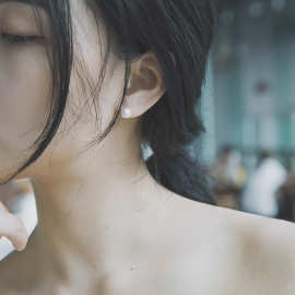 B478义乌饰品批发热卖简约耳环 日韩小豆子 珍珠耳钉女 8mm直径