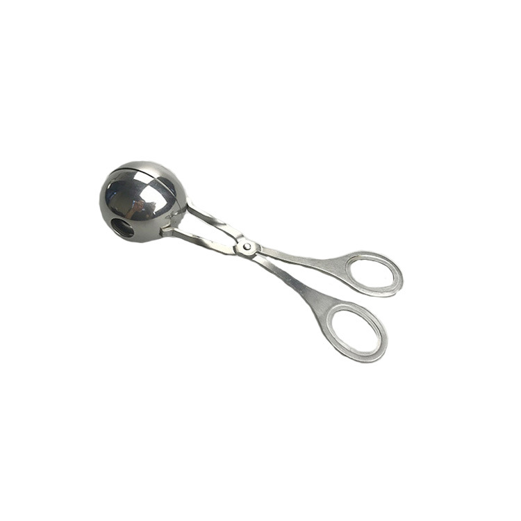 Cocina gadget albóndiga de acero inoxidable bola clip Bola de pescado clip bola molde DIY molde clip de alimentos