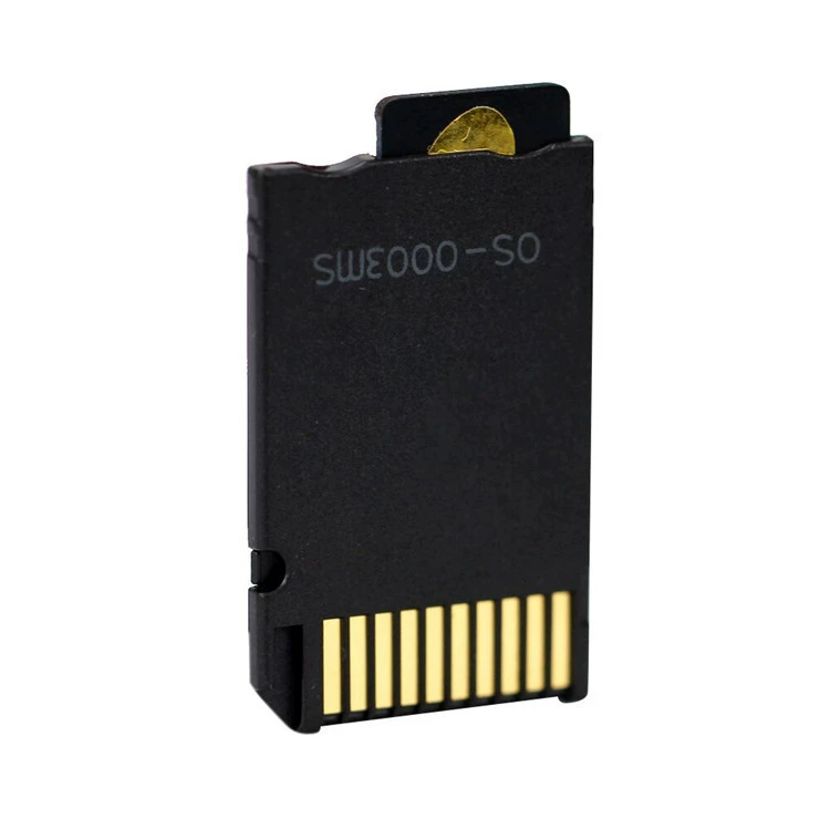 Карта памяти TF / micro SD к MS Pro Duo адаптер держатель карты для игровой консоли PSP