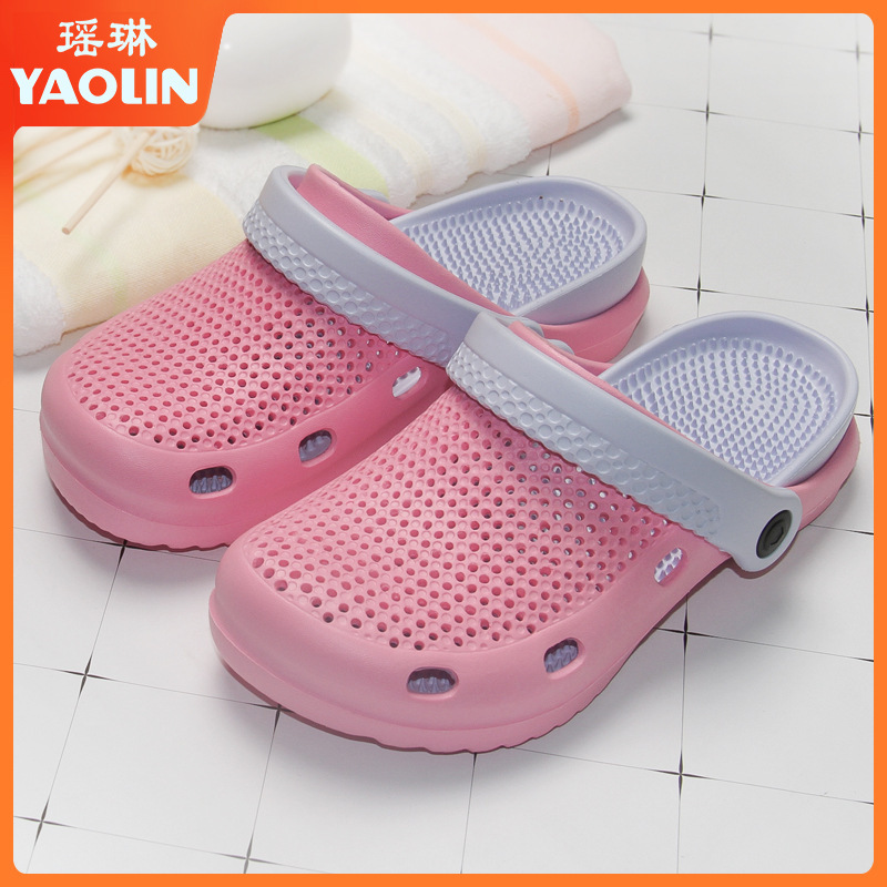 Summer Fashion Clogs, Home Massage Slippers, Summer Creative Beach Trendy Massage Slippers, in Stock, Non-Slip