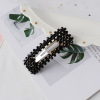 Korean rhinestone hair clip female BB clip behind the head crystal hair card top clip girl Fairy Fairy bangs crystal clip