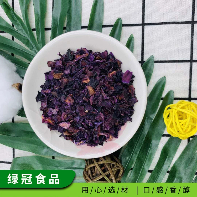 Фиолетовая капуста поставляет 1000 г обезвоженных овощей