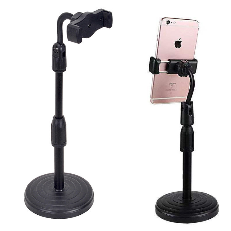 Explosions mobile phone bracket trembles live broadcast bracket office desktop multi-functional telescopic lazy flat bracket wholesale