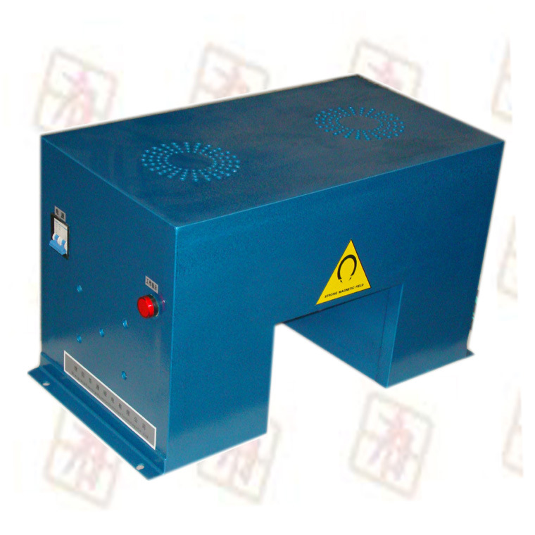 PTC-2010EM模具零件批量退磁机 U型节能悬挂式除铁器永磁除铁器