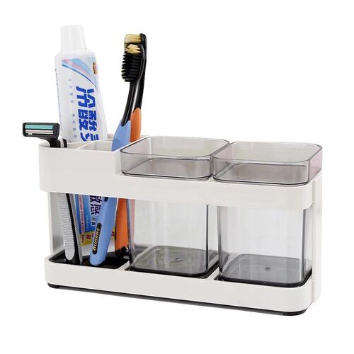 New simple toothbrush holder set bathroom couple toothbrush rack mouthwash cup wash toothpaste box toothbrush holder