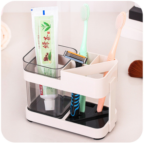 New simple toothbrush holder set bathroom couple toothbrush rack mouthwash cup wash toothpaste box toothbrush holder