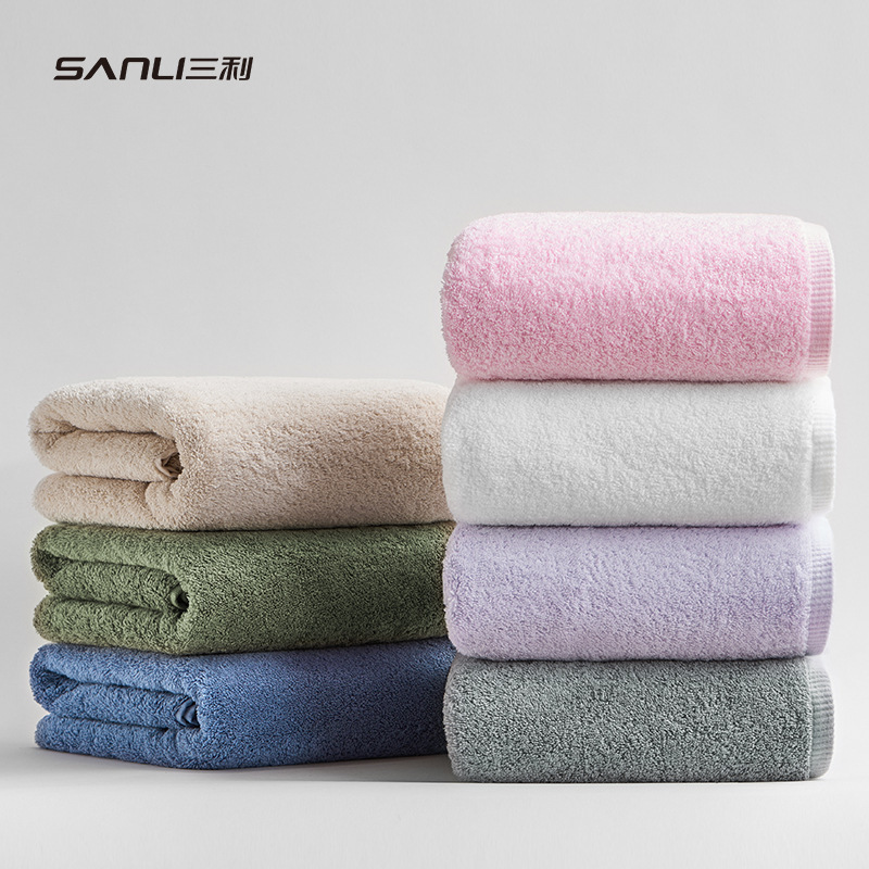 Three Options to Choose from Sanli Towels, Long-Staple Cotton/Strand Yarn, Wide Forged Pure Cotton, Extra Large Towel, Thickeneded Bath Towel, Adult Bath Towel Three Options to Choose from Sanli Towels, Long-Staple Cotton/Strand Yarn, Wide Forged Pure Cotton, Extra Large Towel, Thickeneded Bath Towel, Adult Bath Towel