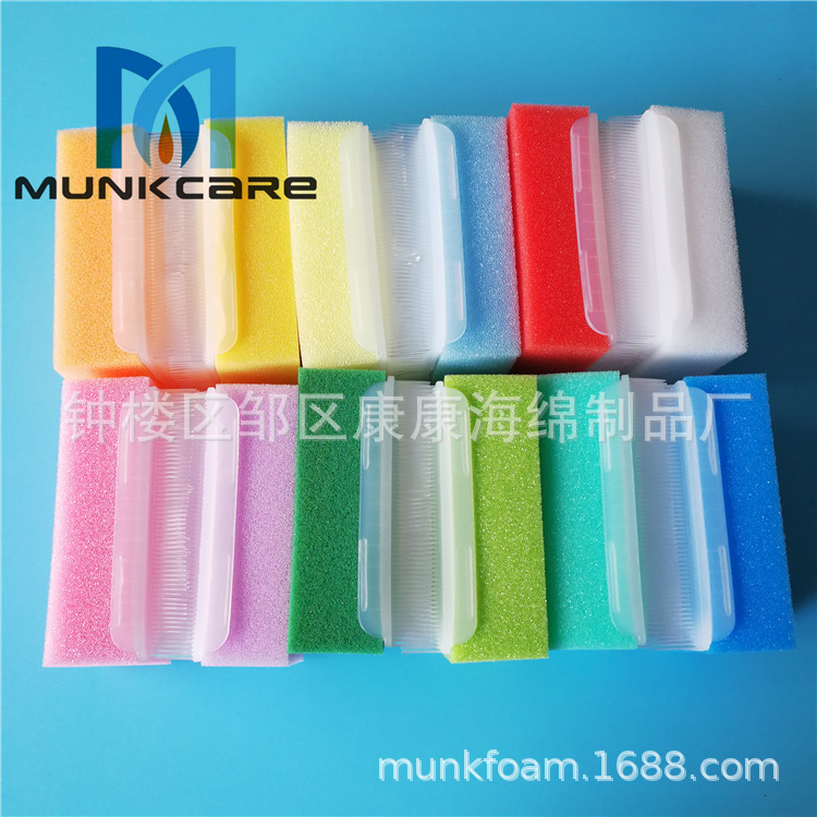 Cepillo de esponja de color cepillo de champú para bebés entrenamiento sensorial cepillo táctil cepillo de masaje para bebés cepillo de baño