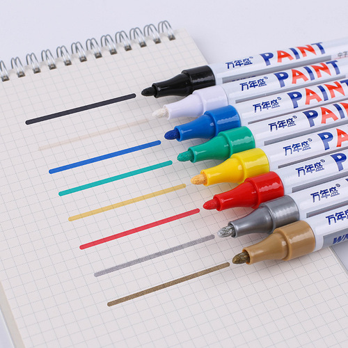 Wholesale Wanniansheng 110 paint pen touch-up pen DIY photo album graffiti pen 101 paint pen marker pen does not peel off paint