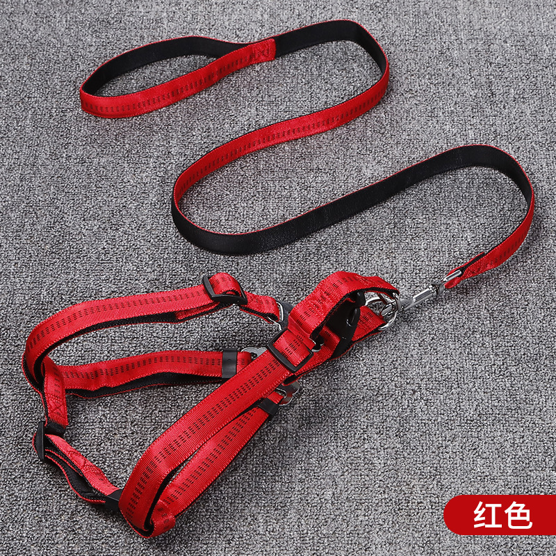 1688 buenos productos recomiendan Guangdong youlaishi Golden Panda espuma correa de tracción para mascotas tipo H pecho de mascotas cuerda de tracción