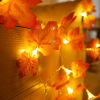 LED starry sky, decorations, wholesale, maple leaf, flashing light