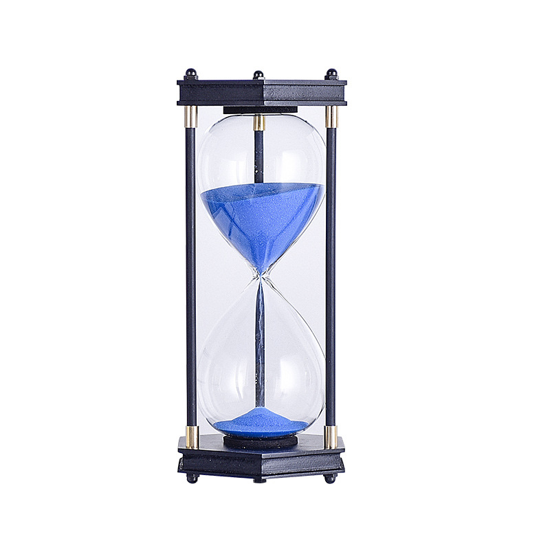 Temporizador de reloj de arena directo de fábrica para niños resistente a la caída de 30 minutos reloj de arena de tiempo creativo adornos de reloj de arena