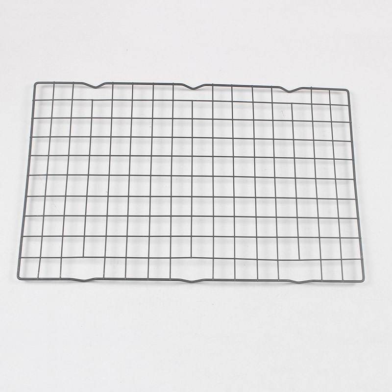 BARBACOA de pintura antiadherente barbacoa neta estante de la hornada de la torta neta fría rack de refrigeración al aire libre herramientas de barbacoa con pies para hornear Net