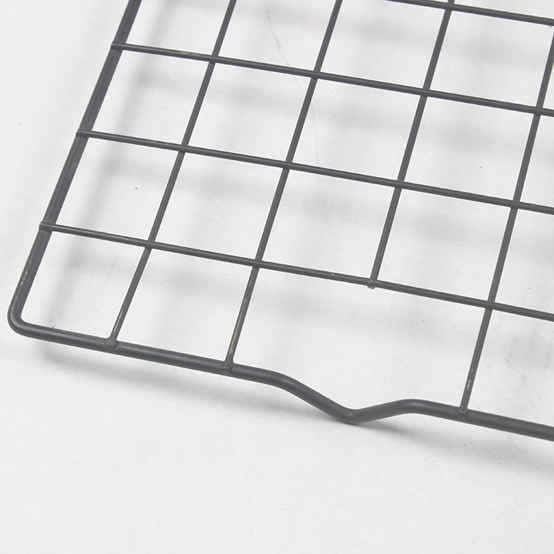 BARBACOA de pintura antiadherente barbacoa neta estante de la hornada de la torta neta fría rack de refrigeración al aire libre herramientas de barbacoa con pies para hornear Net