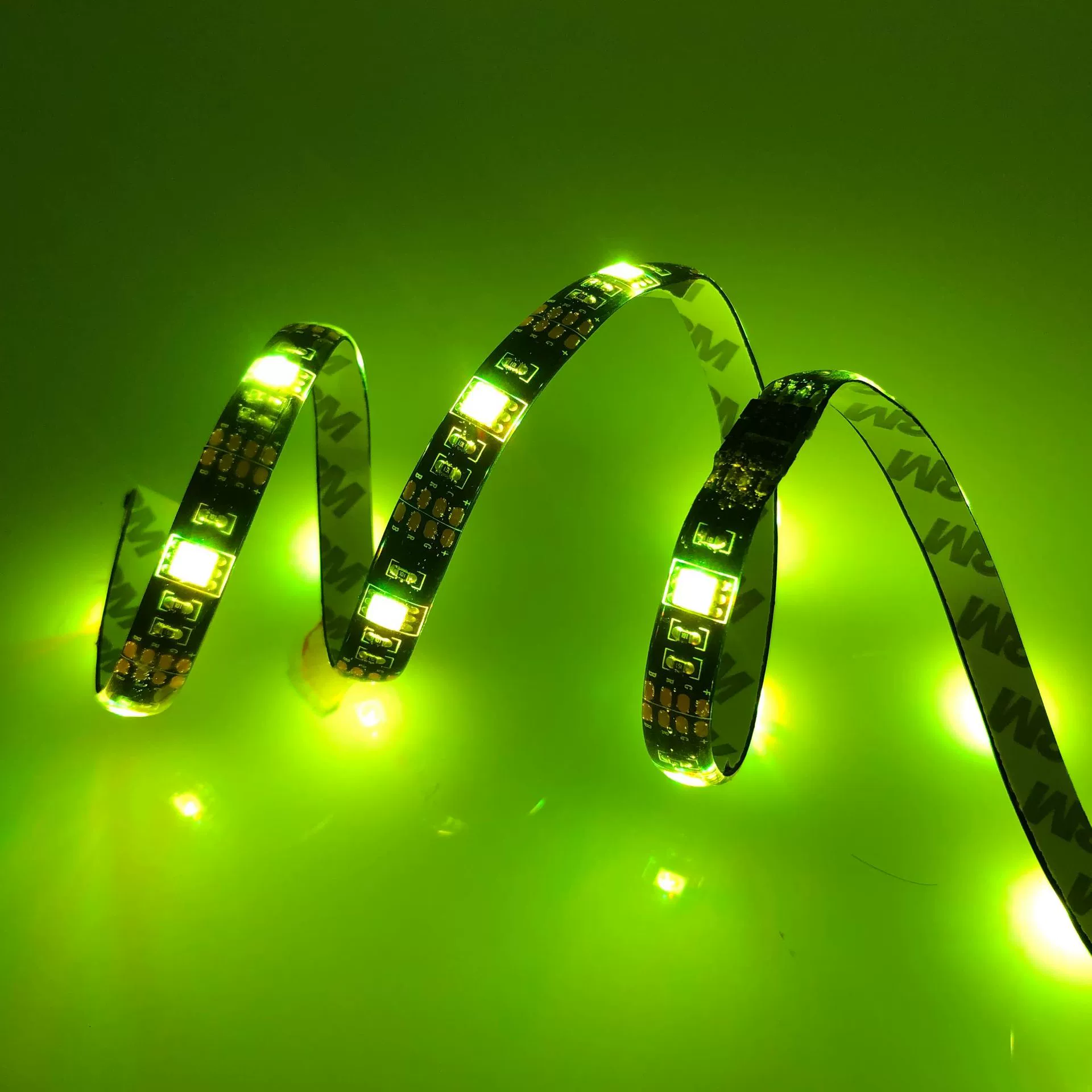 Телевизионная подсветка 5V RGB гелевый водонепроницаемый 2835 USB свет с инфракрасным пультом, цветная лента для ТВ