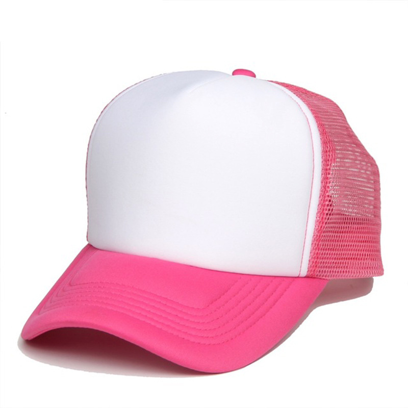 Gorra de camionero tapa de carga tapa de malla sombrero de Sol de alta calidad para adultos tablero de luz de béisbol tapa de malla publicitaria personalizable