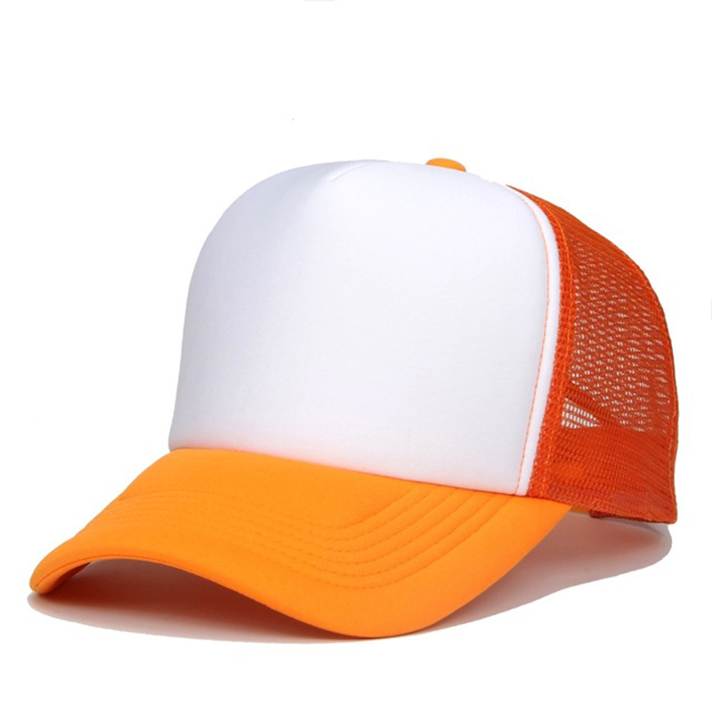 Gorra de camionero tapa de carga tapa de malla sombrero de Sol de alta calidad para adultos tablero de luz de béisbol tapa de malla publicitaria personalizable