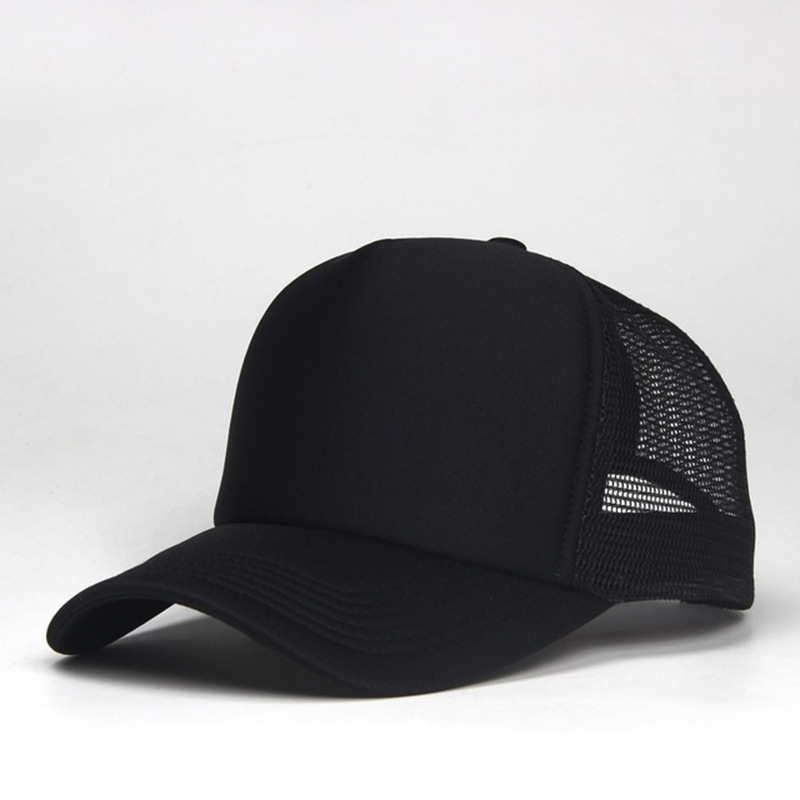 Gorra de camionero tapa de carga tapa de malla sombrero de Sol de alta calidad para adultos tablero de luz de béisbol tapa de malla publicitaria personalizable