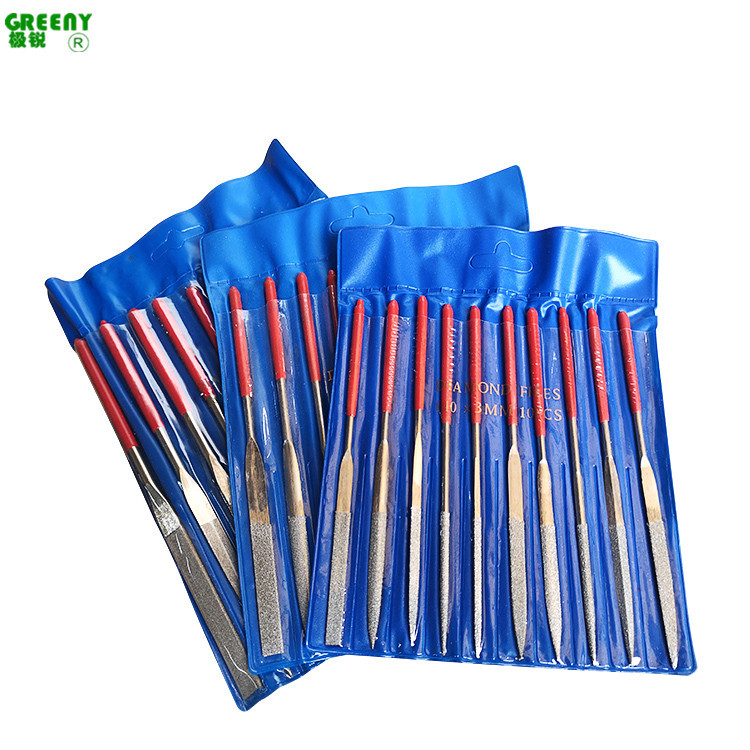 金刚石锉刀 厂家直销合金锉刀整型小锉金刚锉 电镀金刚石什锦锉刀