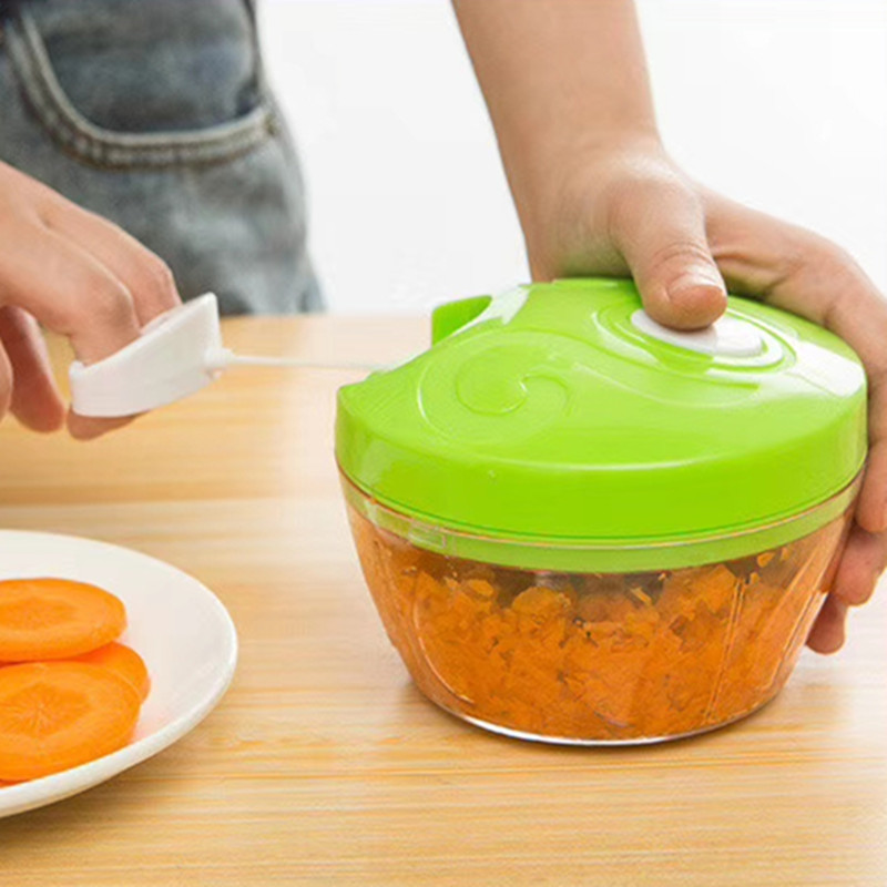 Hand-pulled vegetable chopping machine,...