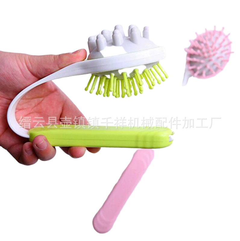 Телескопический массажер 2-в-1 для точечного и массажного воздействия, меридианный массаж, точечный массаж меридианов и гуаша.