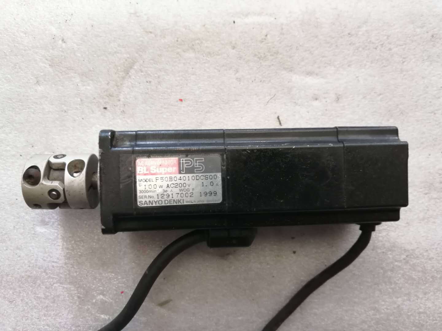 三洋伺服电机/SANYO DENKI 型号P50B04010DCS00 咨询议价全国包邮