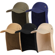 Unisex Duckbill Sun Hat for Spring/Summer Outdoor Activities - Stylish UV Protection Cap for Fishing, Hiking, and Baseball Additional Image