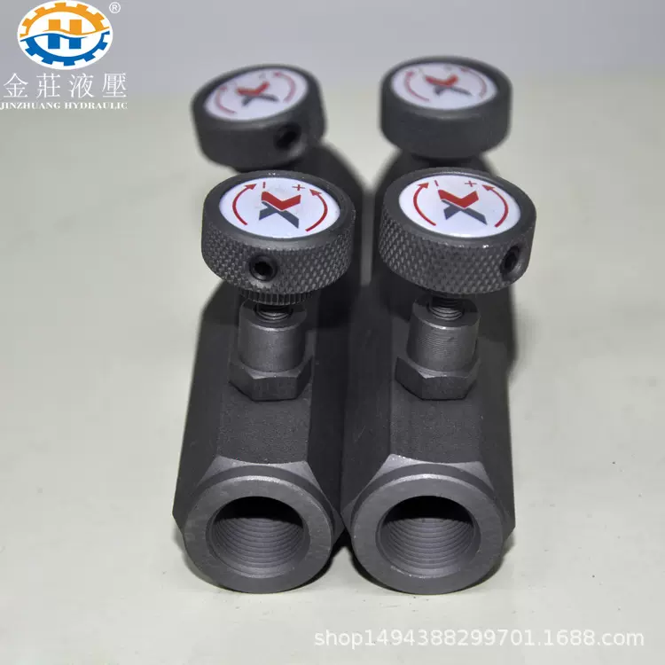 东莞液压配件管式控制节流阀 KC-03机械 大量销售调节针式可调式