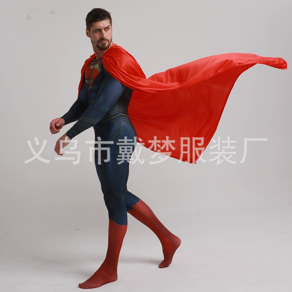 DC, Лига справедливости, костюм, Супермен, обтягивающий, косплей
