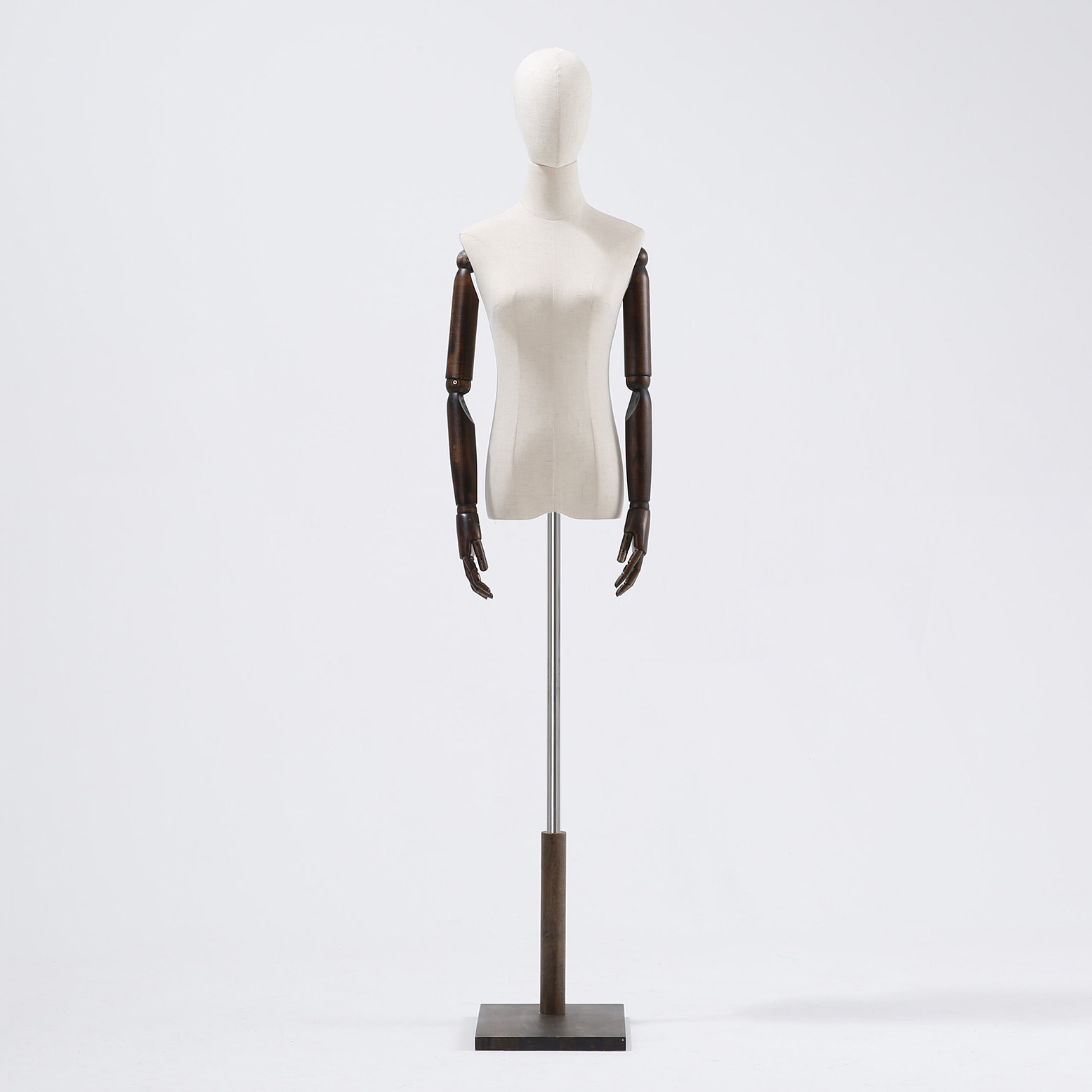 Maniquí Femenino de Medio Cuerpo para Vestidos de Novia