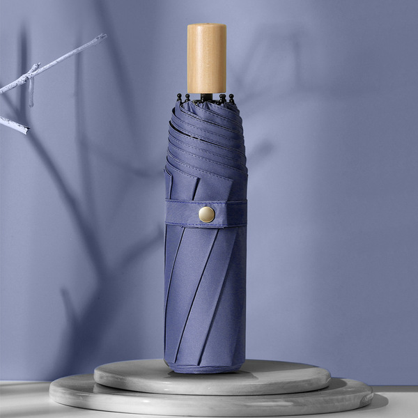 Solid color fresh umbrella for men and women