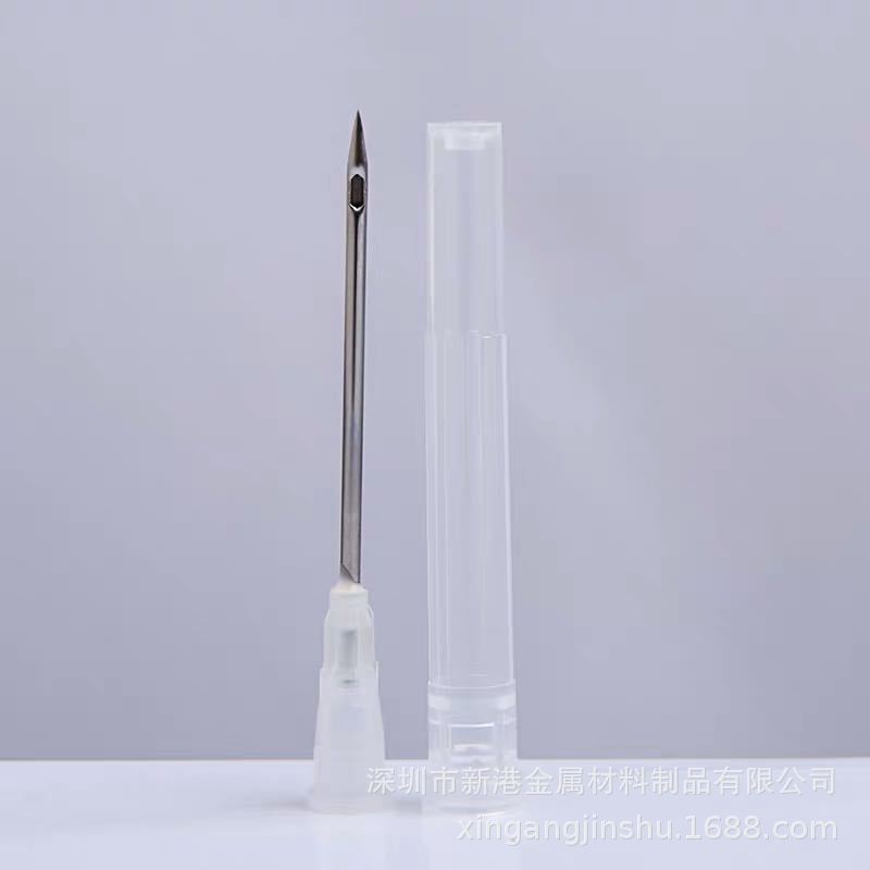 304不锈钢毛细管 一次性使用单侧孔针 缩尖侧孔 1.2mm 1.6mm