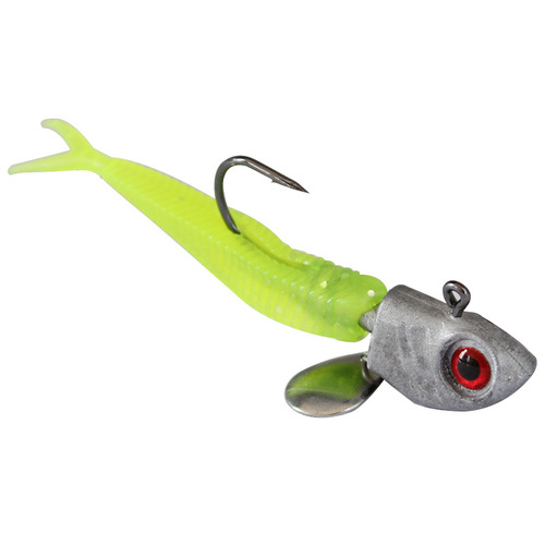 Blood groove fish type lead head hook, three hooks 3.5-33g, sea fishing long-range cast, simulated fish eye, fish shape, sea bass soft bait