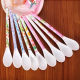 melamine tableware plastic imitation porcelain spoon coffee spoon supermarket accessories gift spoon factory direct yiwu wholesale