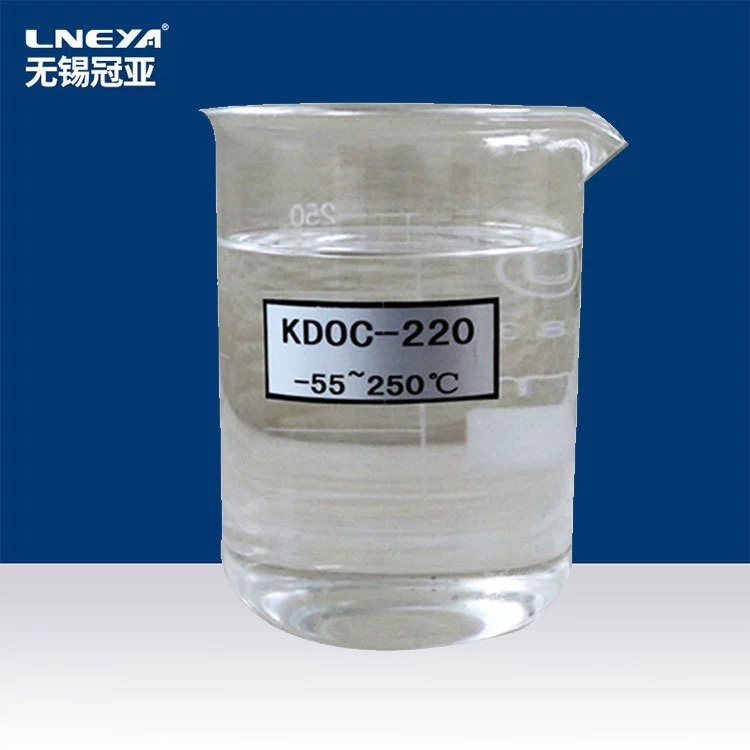 Передача тепла рефрижерации и топления смазывает-55 ℃ ~ 250 ℃ этанный силиконовое масло KDOC-220 выход фабрики Укси