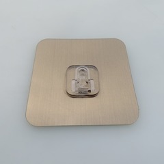 Brushed gray seamless convex buckle, nail-free mop clip, strong and traceless, punch-free mother-in-law buckle, soap box buckle