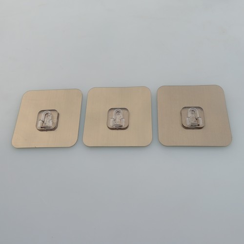 Brushed gray seamless convex buckle, nail-free mop clip, strong and traceless, punch-free mother-in-law buckle, soap box buckle