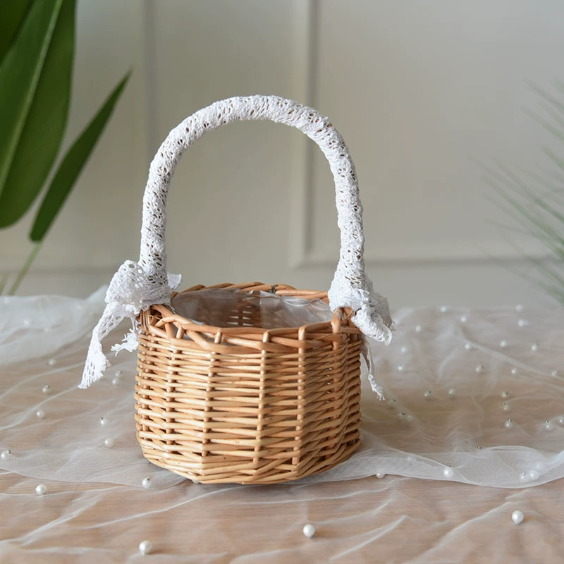 Комплект ручных материалов, набор, плетёная корзина, handmade