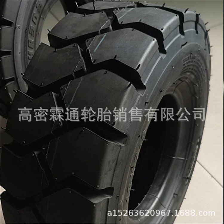 批发叉车轮胎5.00-8 18x7-8平板车轮胎 加厚耐磨