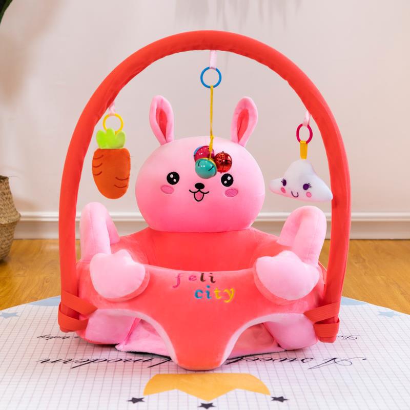 Asiento de aprendizaje del bebé recién nacido sofá sentado postura aprendizaje sentado artefacto bebé juguete calmante resistente a caídas asiento de educación temprana