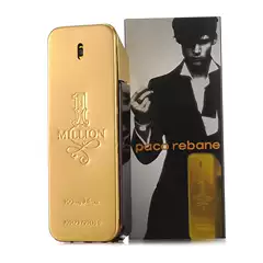 Cross-Border Gold Million Gold Brick Men's Perfume 100ml Long-Lasting Leather Woody Fragrance For Gentlemen
