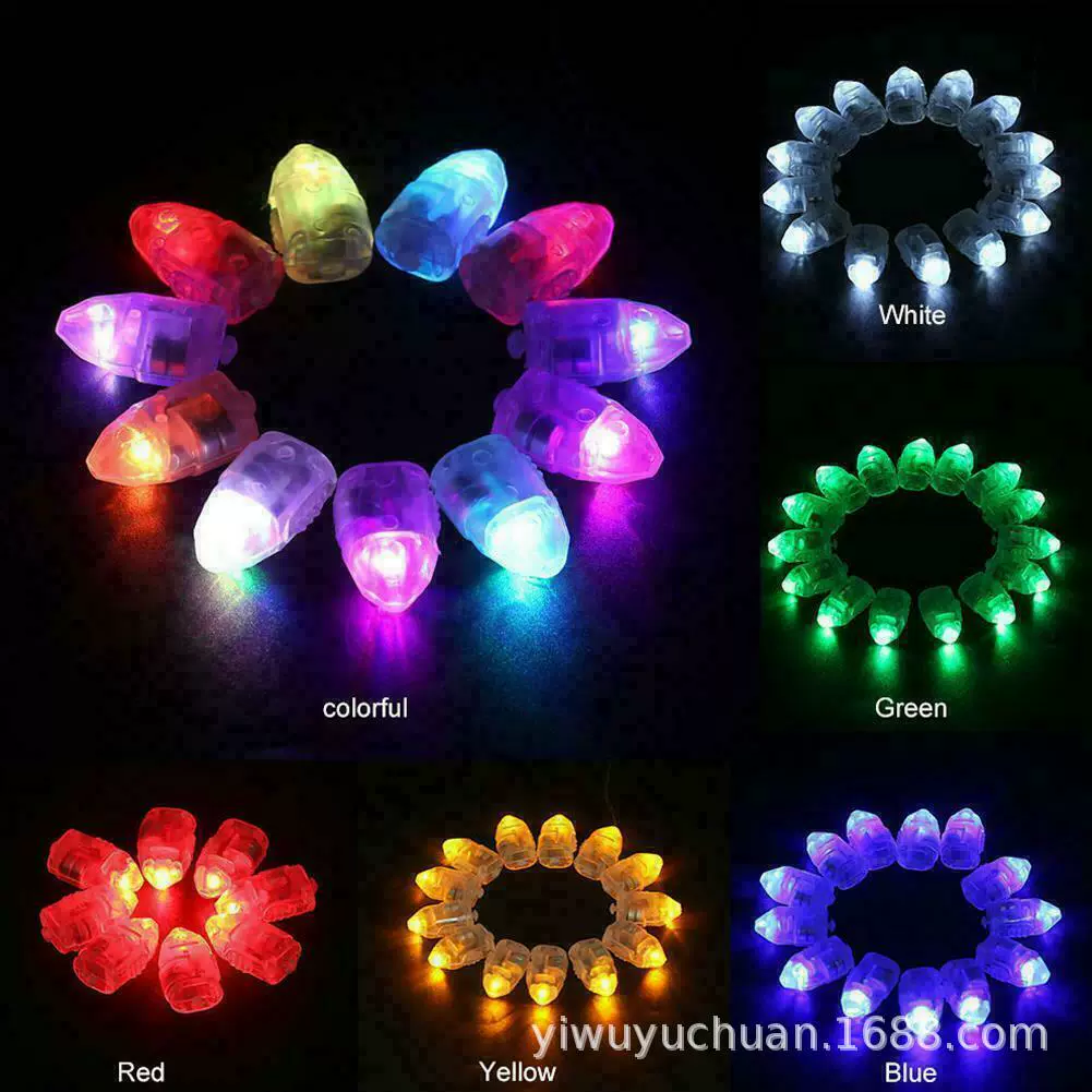 Super bright balloon, flashing switch key, colorful bullet