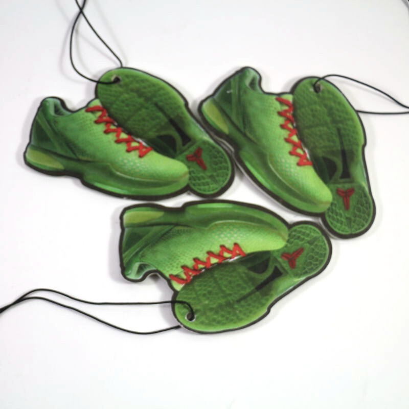 [Car Promotional Gift] Apple Pattern Car Fresh Air Paper Fragrance Tablets Fragrance Card Pendant