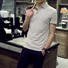 Trend short sleeve T-shirt, men's uniform for leisure, polo, wholesale