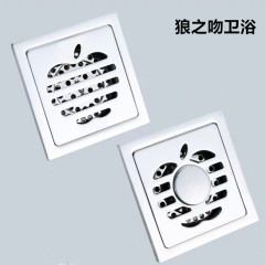 304 stainless steel floor drain household engineering odor-proof floor drain bathroom washing machine dual-purpose insect-proof floor drain wholesale