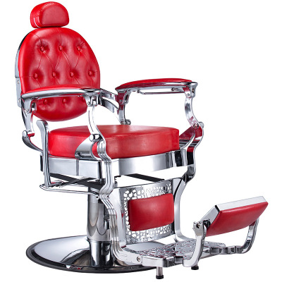 Barber chair理发店椅子可放倒复古油头椅理发椅沙龙椅子剪发升降|ms